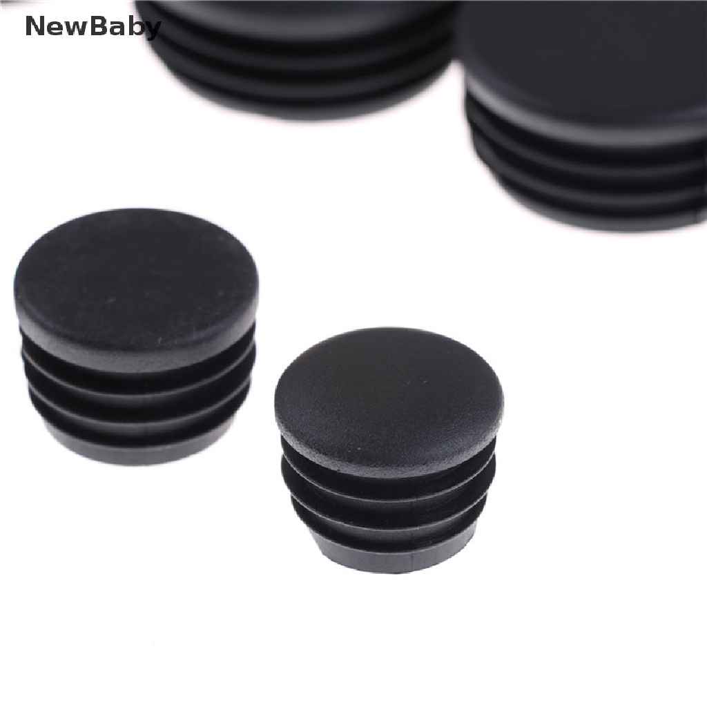 NewBaby 4PCS Round Plastic Chair Leg Glide Cap Plug Tubing Pipe Insert Floor Protector ID