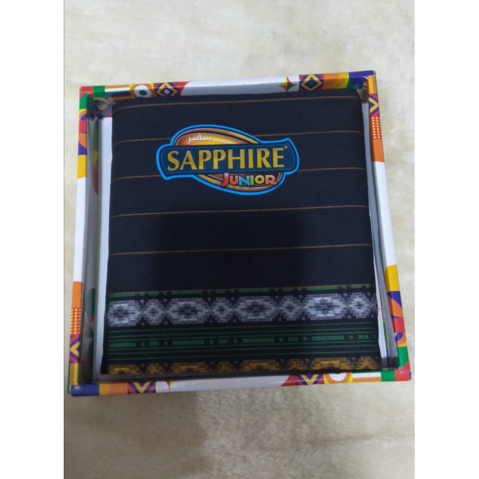 sarung sapphire junior klasik warna dan motif random