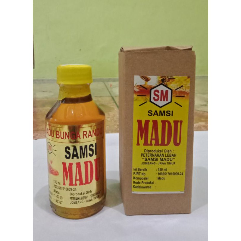 MADU MURNI 150ML MADU KESEHATAN ANAK DAN DEWASA GARANSI MADU MURNI