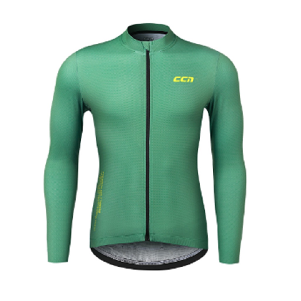JERSEY CCN SPORT CORE GREEN LONG UNISEX L. KODE BARANG 23598