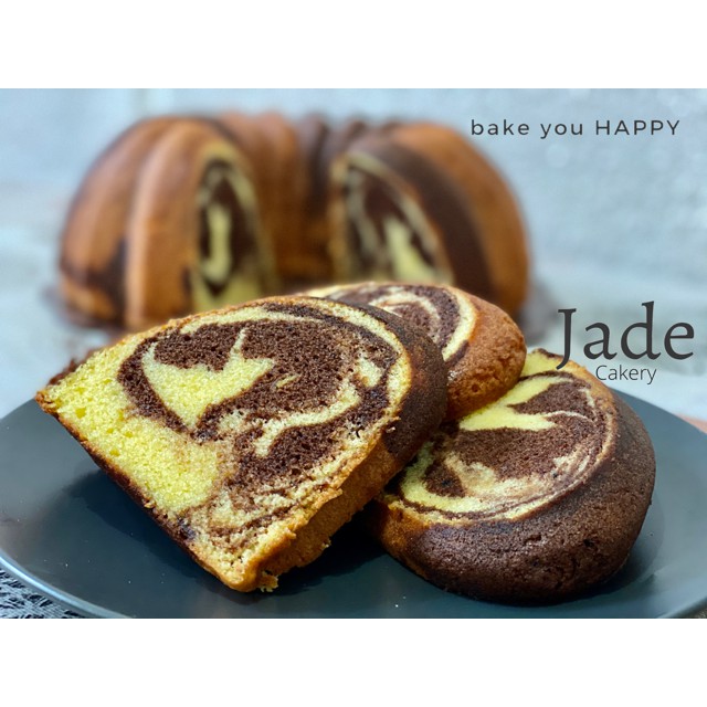 

Butter Marmer Cake / Marble Cake