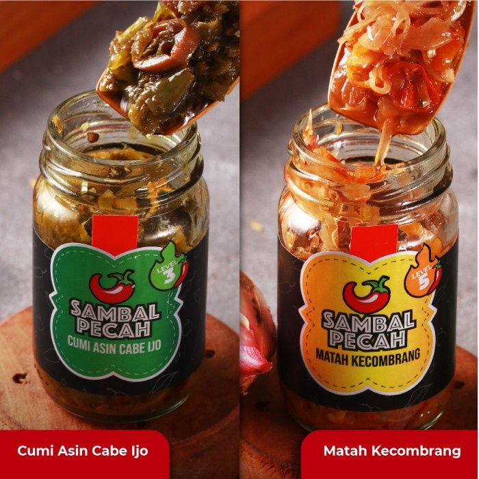 

Jual Sambal Best Seller Lauk Cumi Asin Cabe Ijo Dan Matah Kecombrang