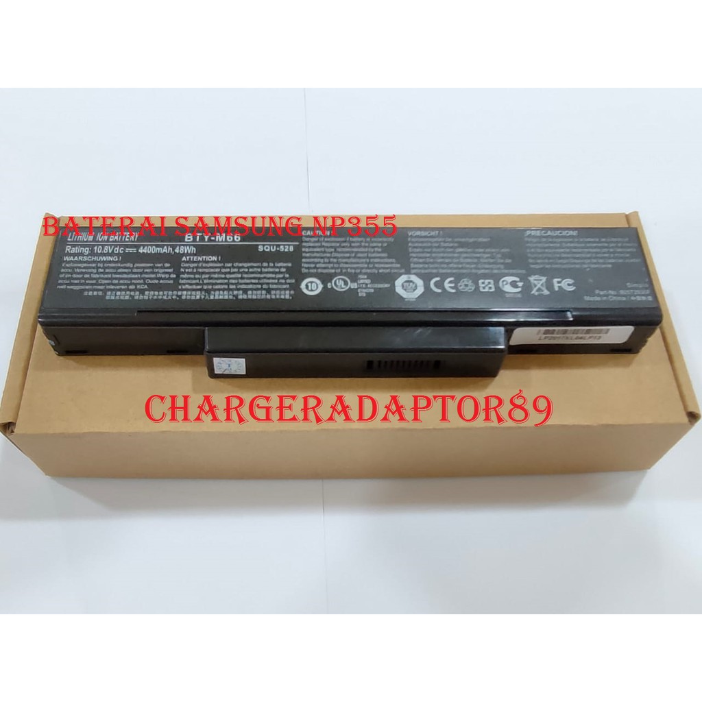 Baterai Samsung NP300 NP355V4X NP355E4X NP355U4X AA-PB9NC6B