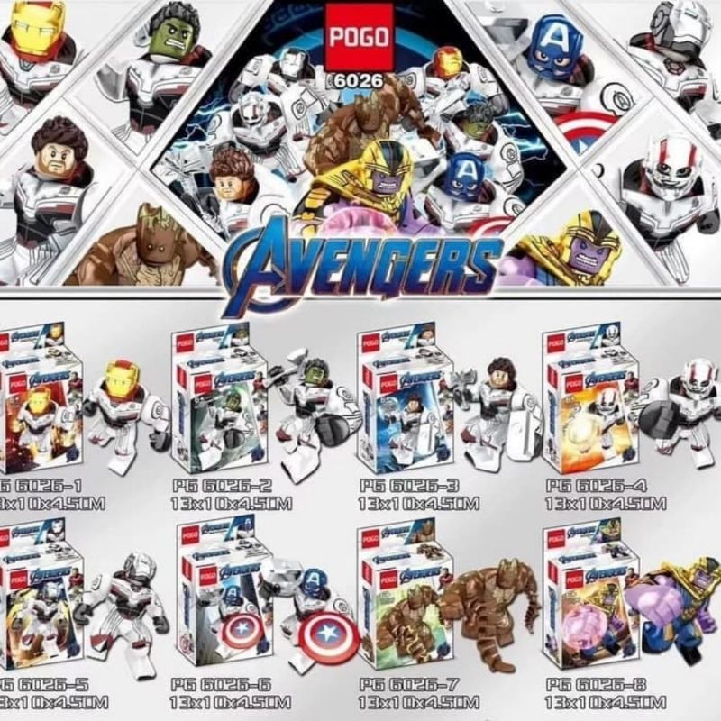 Figure Lego Besar Avengers Kostum Quantum Realm Endgame