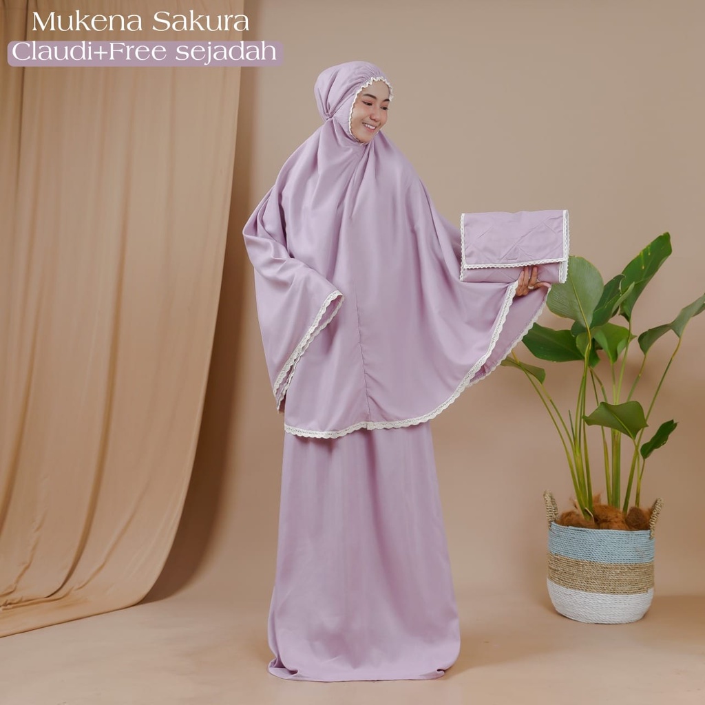 COD Mukena dewasa mukena jumbo mukena terbaru mukena sejadah mukena claudi mewah