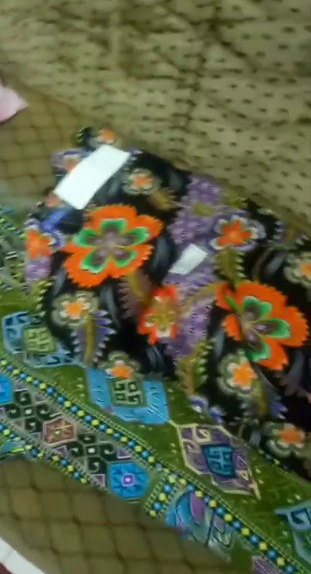 Stelan Kencana Ungu Jumbo Maxi Ll Label Biru