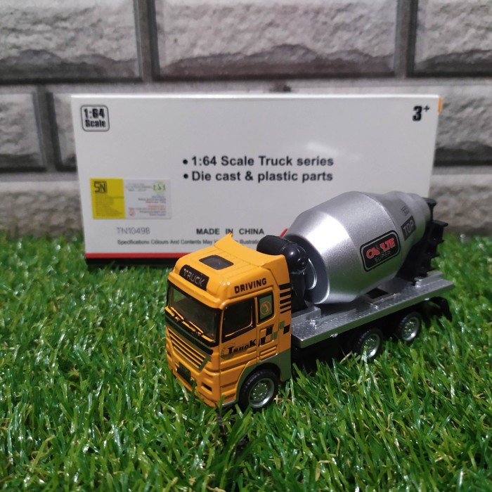 Diecast Truk molen - Miniatur Truck Molen Kontruksi Mobil Anak