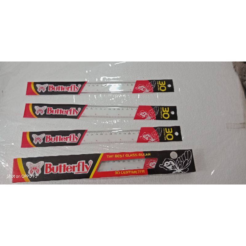 

Garisan kupu kupu / Penggaris / Ruler Butterfly 15cm, 20cm, 30Cm, 50cm, 60cm