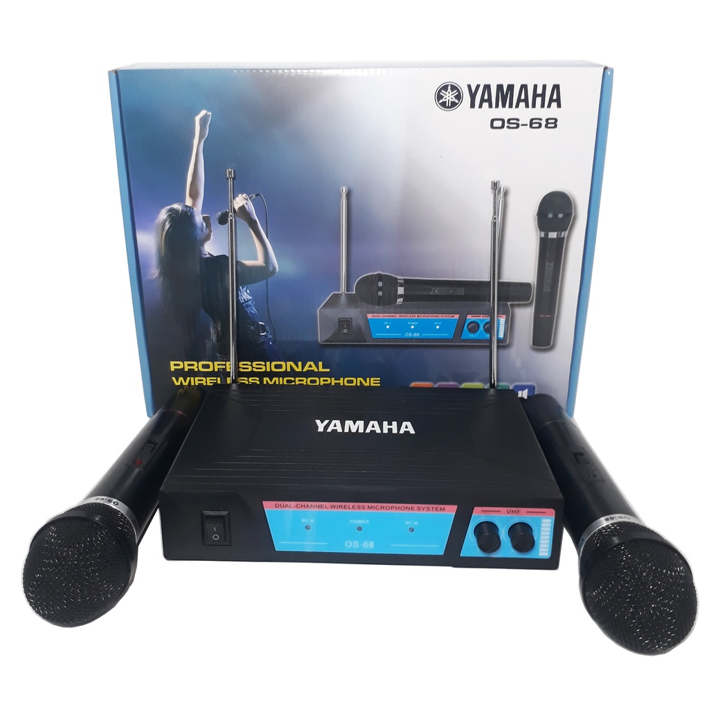 Yamaha OS-68 Mic Wireless Microphone Tanpa Kabel