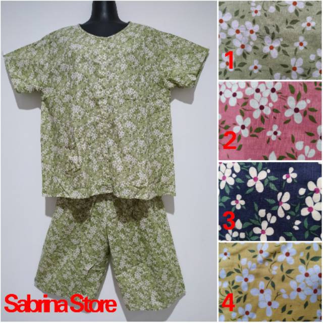 SETELAN KATUN 3/4 JUMBO DAMAR WULAN BUSUI FRIENDLY