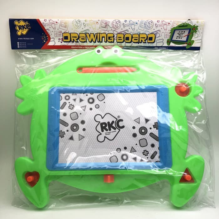 

MAINAN PAPAN MAGNETIK KODOK RKC DRAWING BOARD