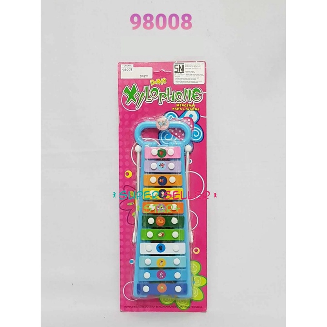 Mainan Edukasi Xylophone Alat Musik Kulintang Anak Mainan Doremi 98008