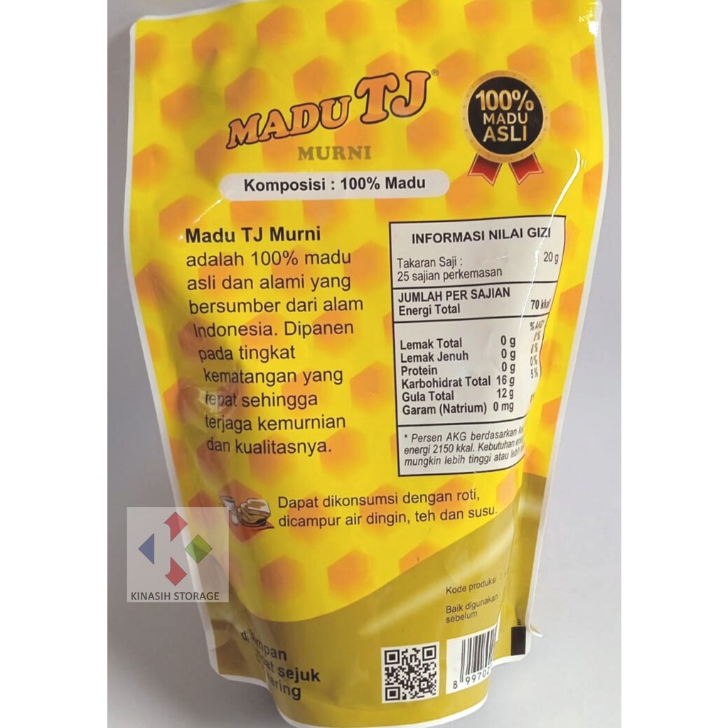Sunnydayshop_ Madu Tj Murni Refill 500Gr