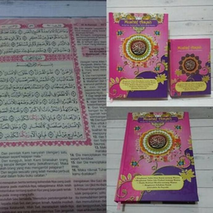 Murah Al Qur'An Mushaf Aisyah Hard Cover A5 Kualitas Baik