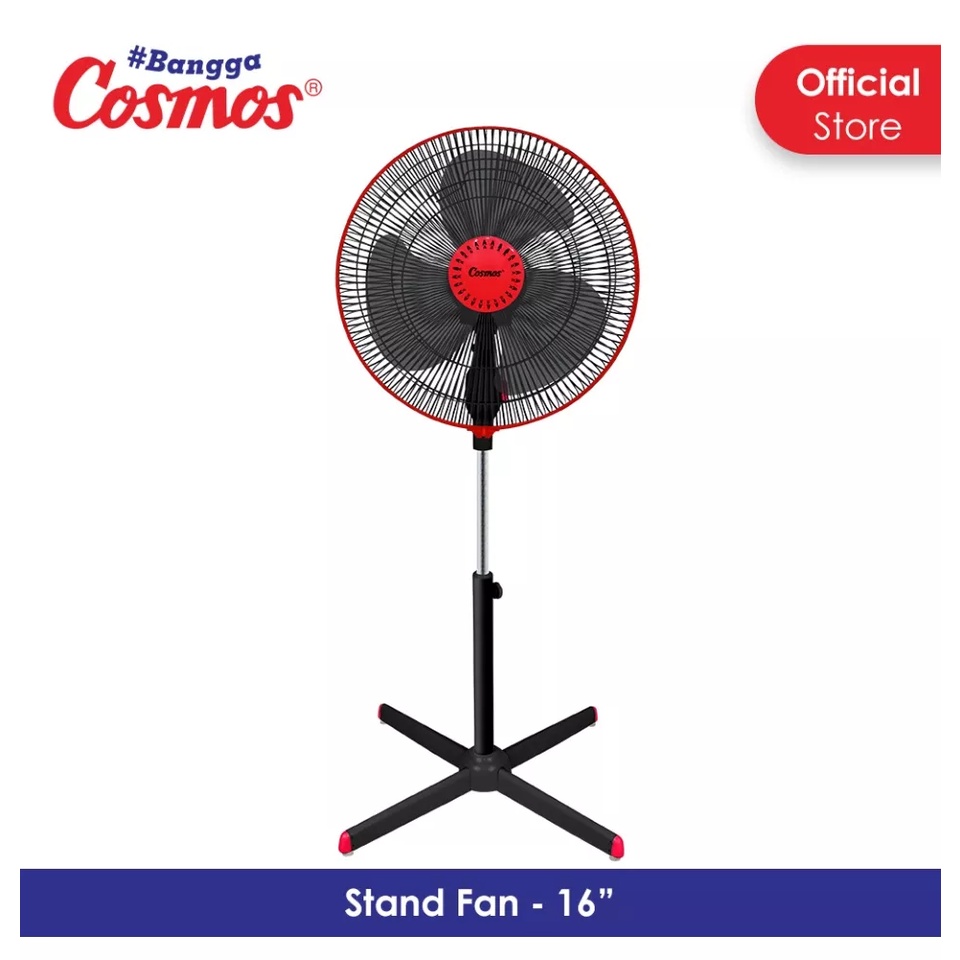COSMOS KIPAS ANGIN BERDIRI STANDING 16 INC 16 XDC ORIGINAL GARANSI RESMI