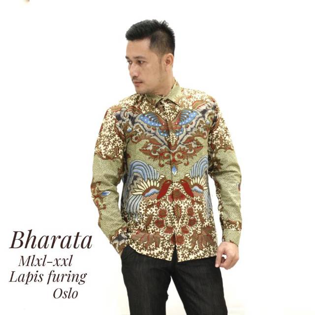 Hem Batik Pria Batik Solo by Oslo Batik
