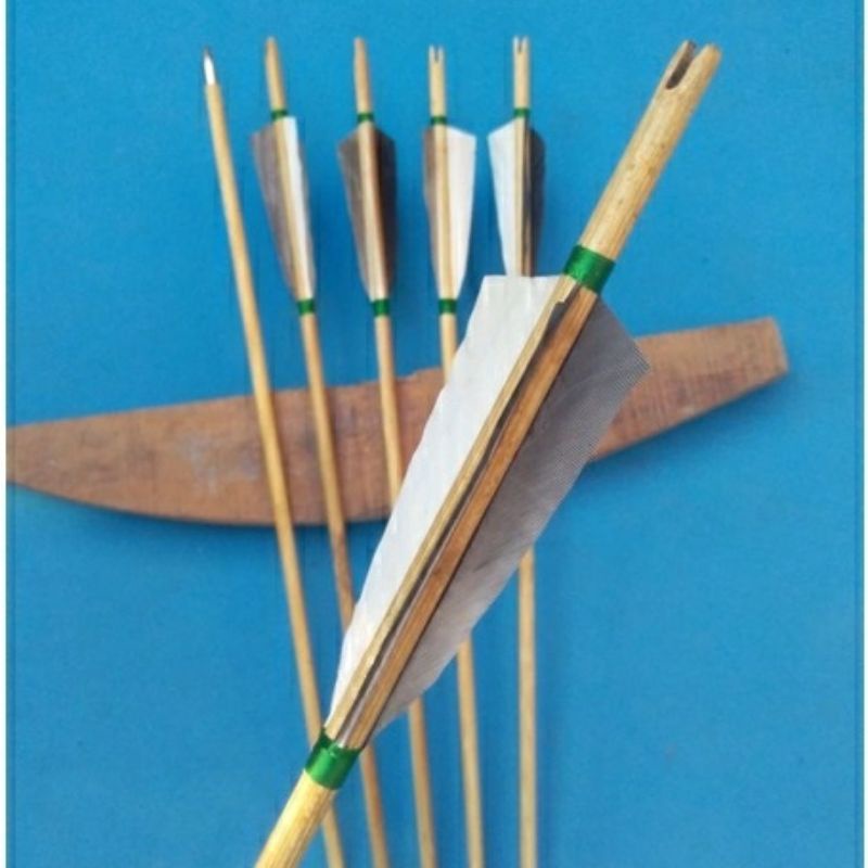 arrow bambu petung bulu entok perlusin