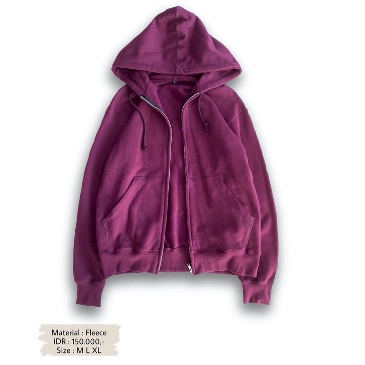 Basic Zipper Hoodie