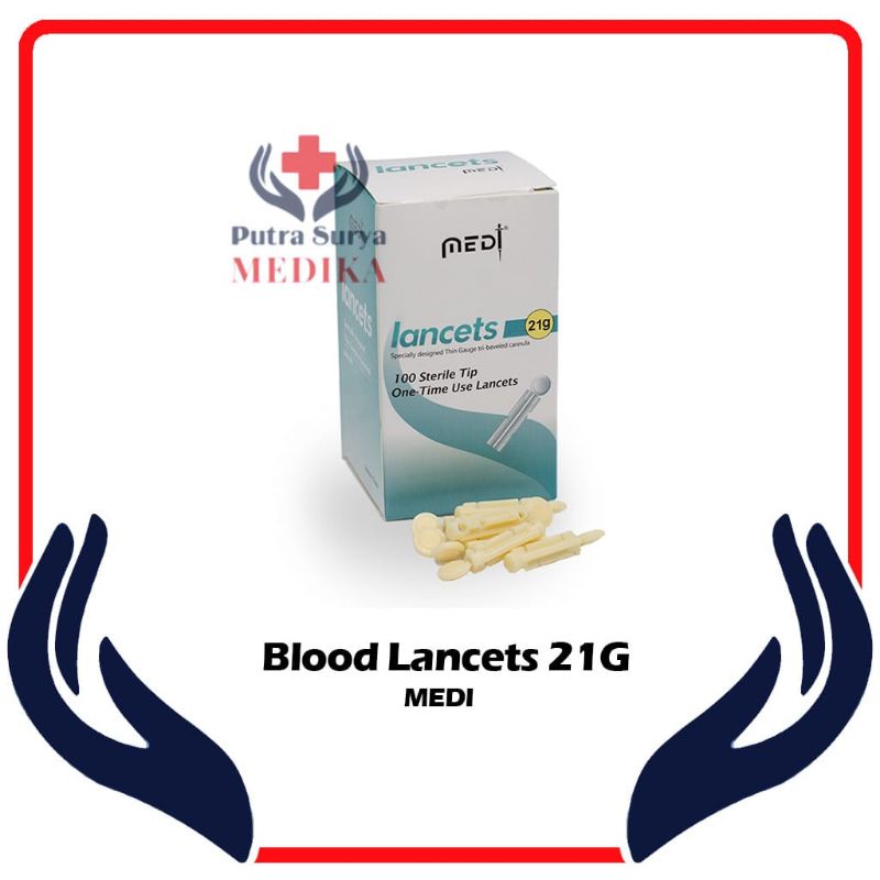 Lancets Bekam Medi 21G | Blood Lancet