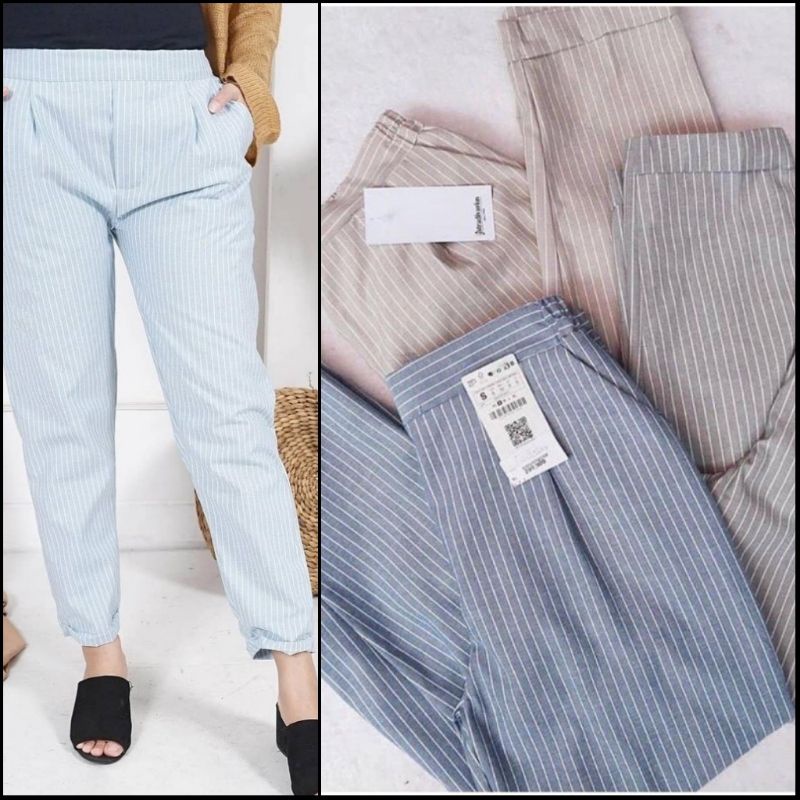 Various Pants / Gesya Pants Baggy Stripe Premium