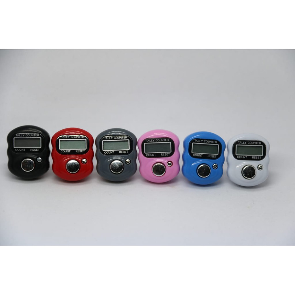 ✧YUKSHOPING✧R031 Alat Hitung Digital Tasbih Digital Elektronik Jari Counter Mini Import MurahCOD-4