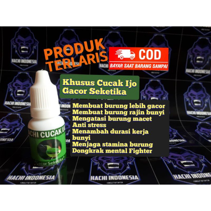 [COD] Vitamin Cucak Ijo Jamtrok Gacor Seketika