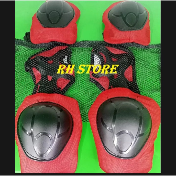 Deker Pelindung Inline Full Set Knee Anak Remaja ilham66