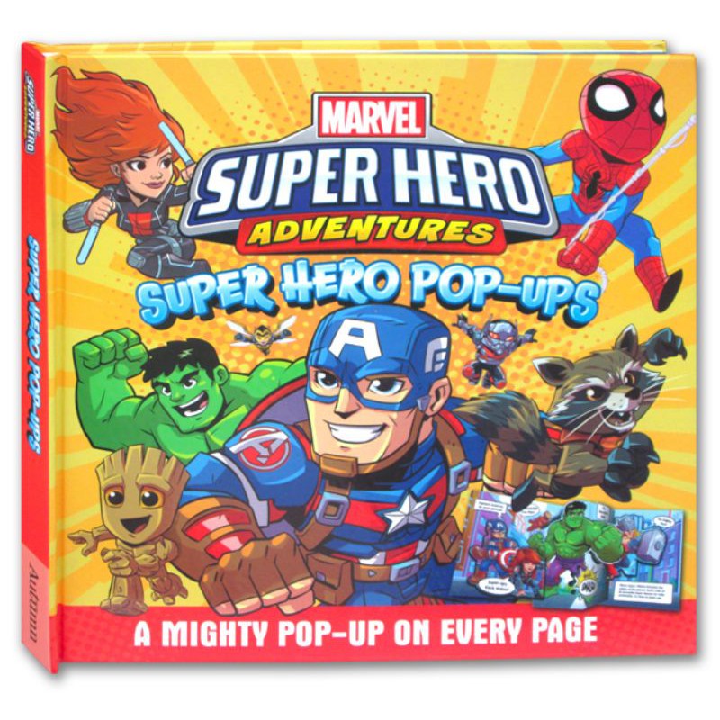 Marvel Superhero Pop Ups Book