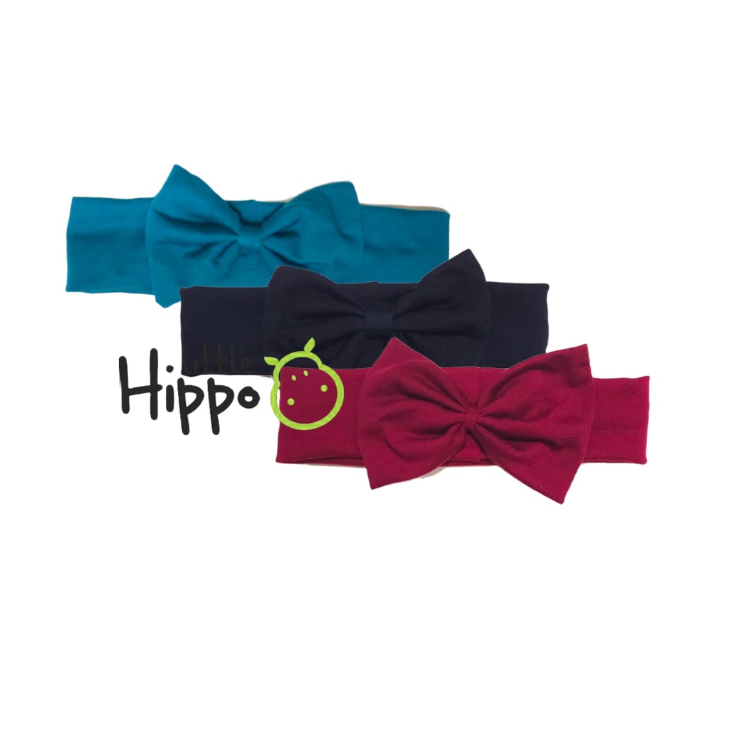 Bandana Anak / Bando Anak / Bandana Bayi / Bando Bayi / Headband Anak Bandana Little Hippo