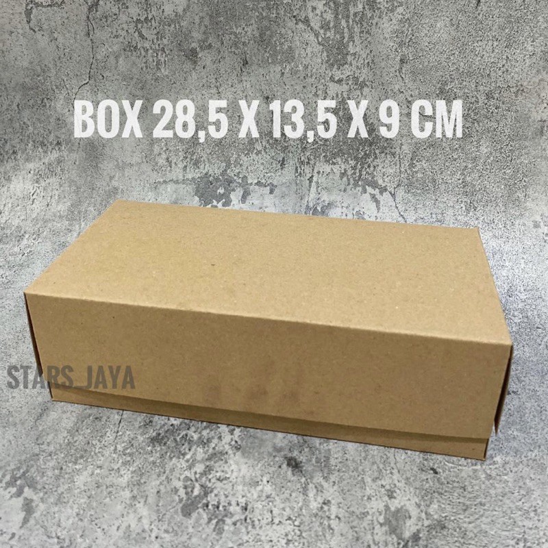 

Box Kraft Bolu 28,5x13,5x9cm