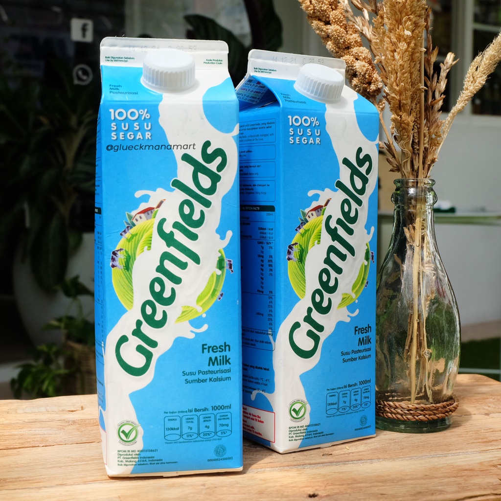 

Greenfield Fresh milk Full Cream 1Lt