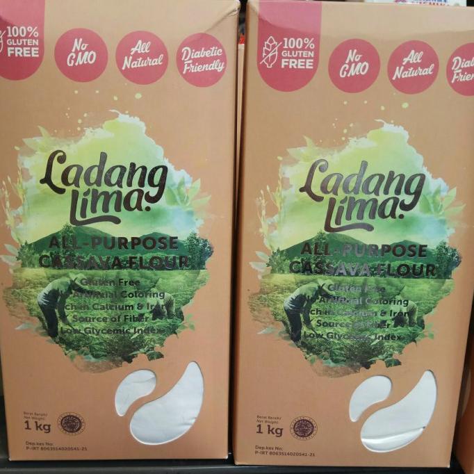 

favorit] Ladang Lima All Purpose Cassava Flour 1 kg / Gluten free