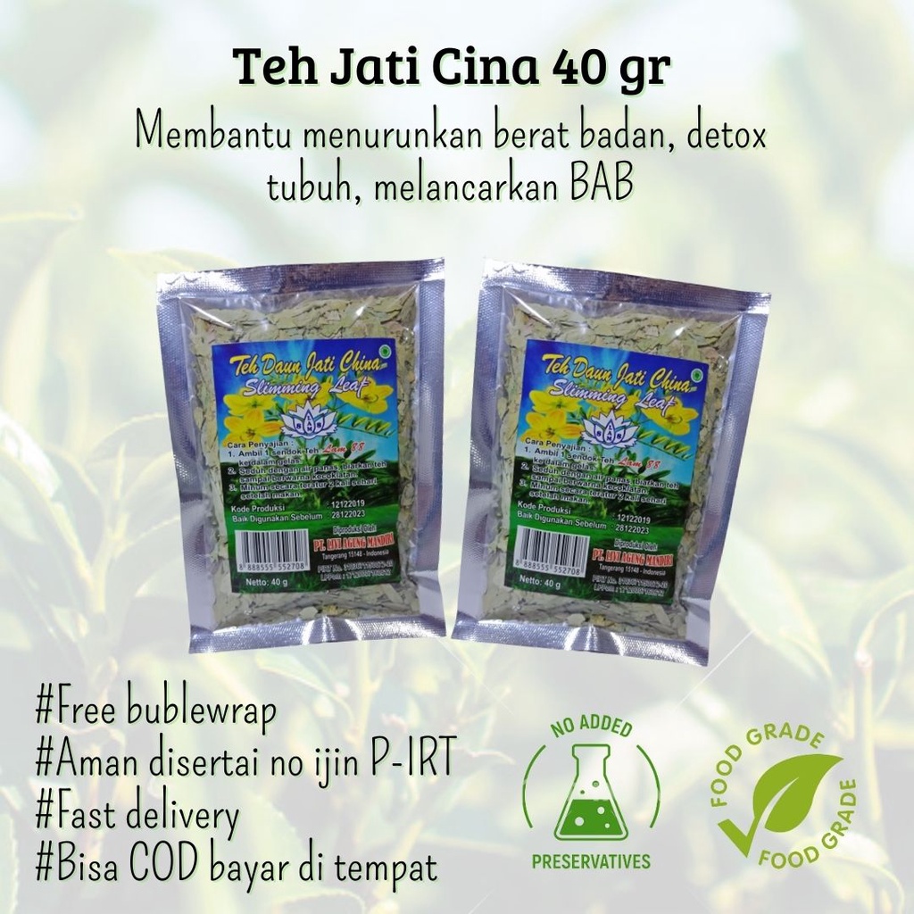 Teh jati cina 40gr