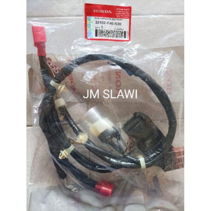 kabel baterai vario 110 esp iss asli honda 32102 k46 n30