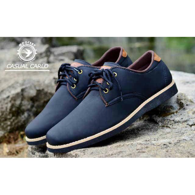 SEPATU PRIA CASUAL PESTA MOOFEAT ORIGINAL KULIT