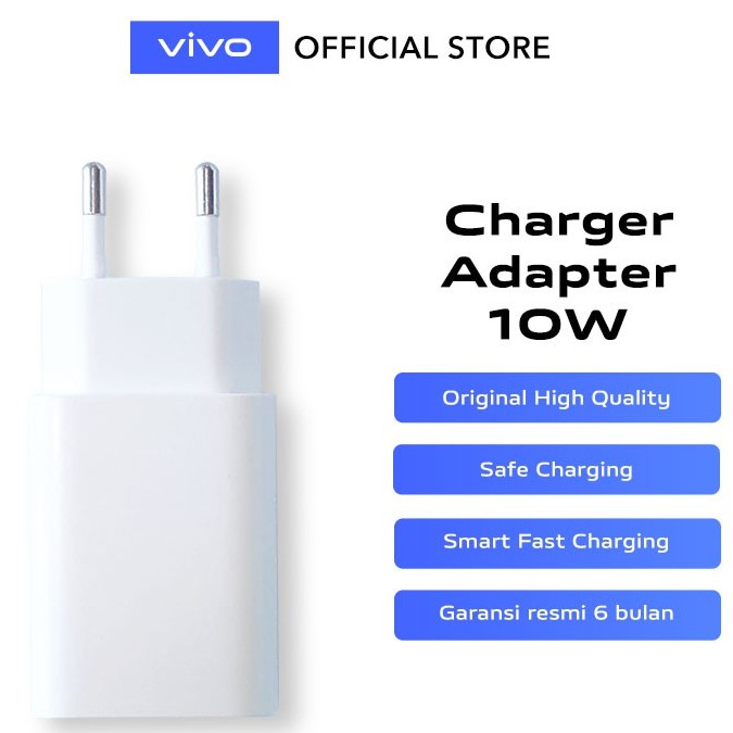 TRAVEL ADAPTOR VIVO 10.W FAST CHARGING