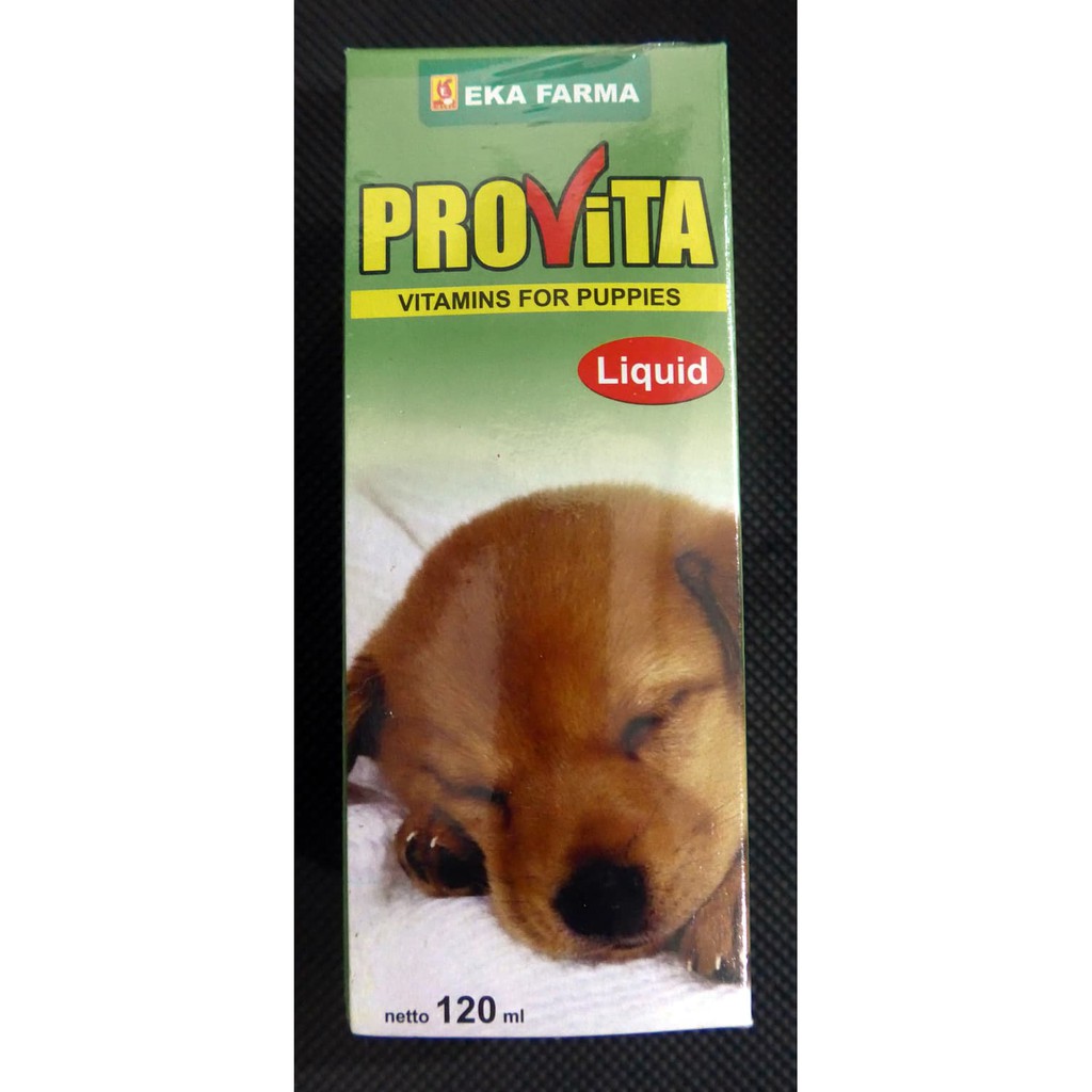 Jual Vitamin Anjing Eka Farma Provita Vitamin For Puppies 120ml