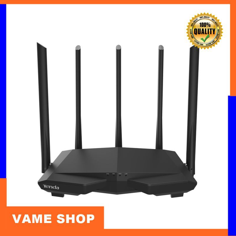 Terlaris Tenda AC7 WiFi Router Wireless Repeater 11AC Dual Band Router Wifi with 5*6dBi High Gain