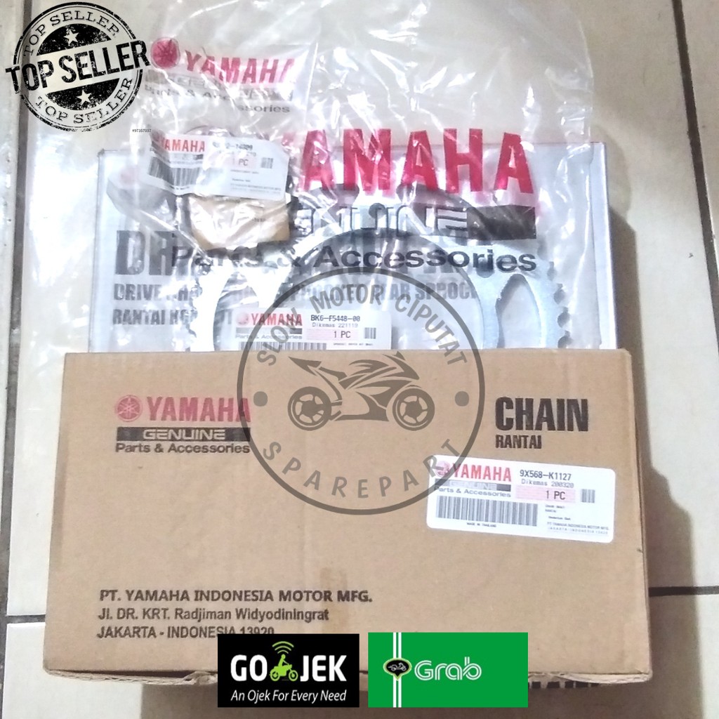 Gir Set Gear Set R15 R15 V3 V 3 ORI YAMAHA BK6-W001A-00