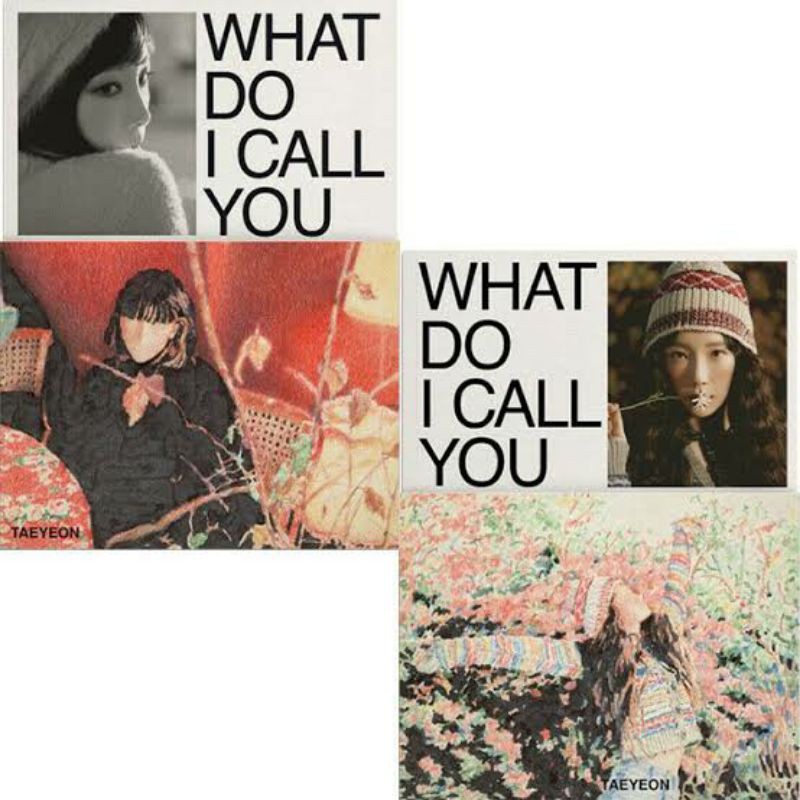 [PRE-ORDER] TAEYEON The 4th mini Album [What Do I Call You]
