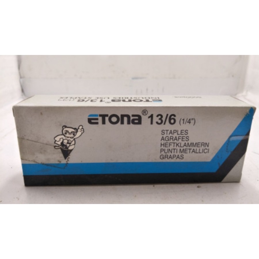 

Etona isi Steples Tembak 13/6 isi Gun Tacker