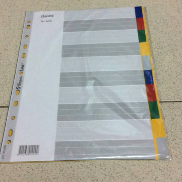 

Divider Bantex 6010 isi 10lbr