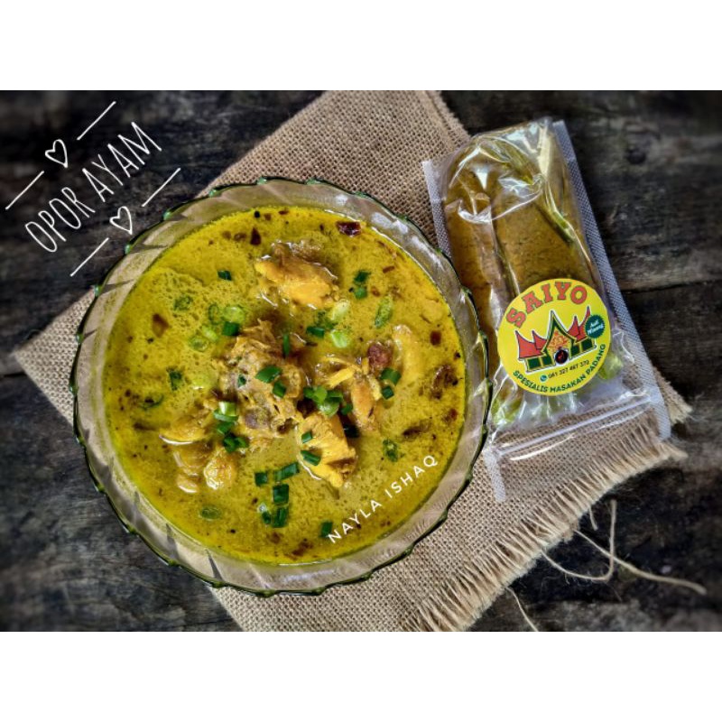 

Bumbu Opor khas minang praktis