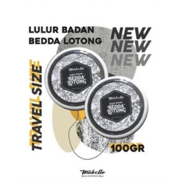 MABELLO BEDDA LOTONG/ LULUR BPOM