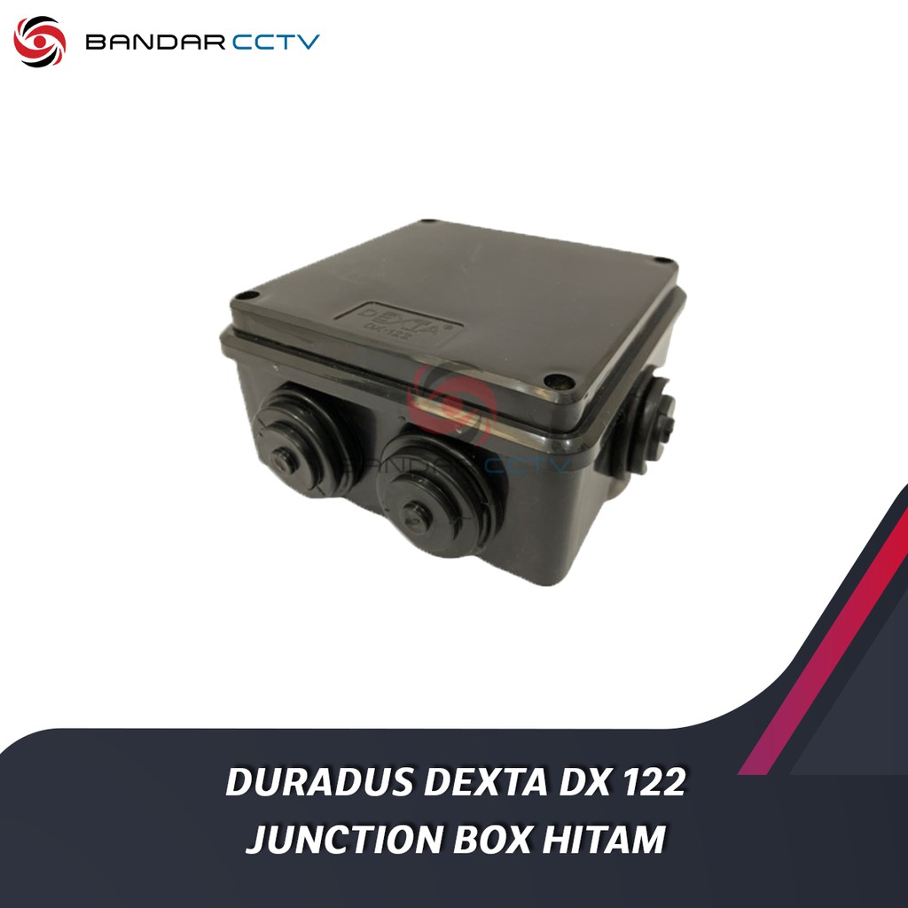 Duradus Dexta DX 122 Junction Box Hitam