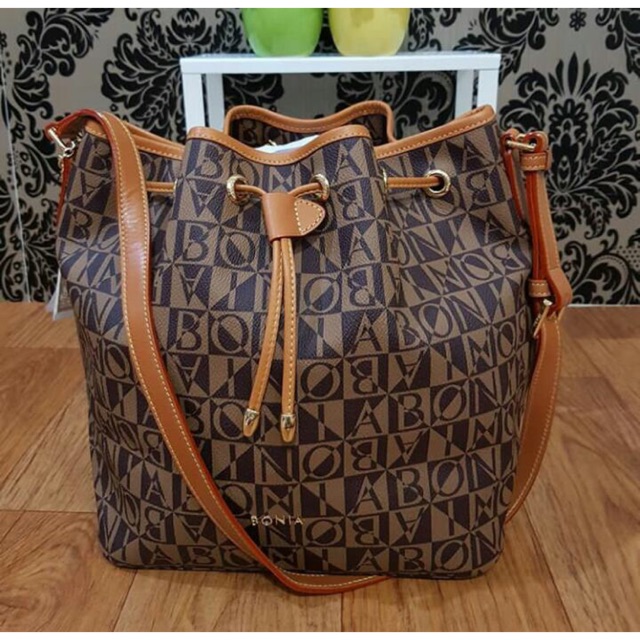SALE TAS BONIA SERUT MONOGRAM ORIGNAL 100%