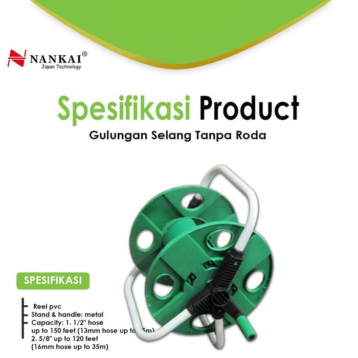 Gulungan Selang Air Hose Reel NANKAI