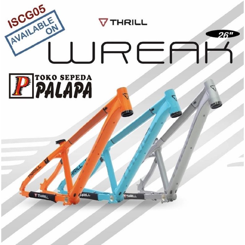 26 FRAME WREAK THRILL NEW FRAMESET New Best Seller Sepeda Gunung