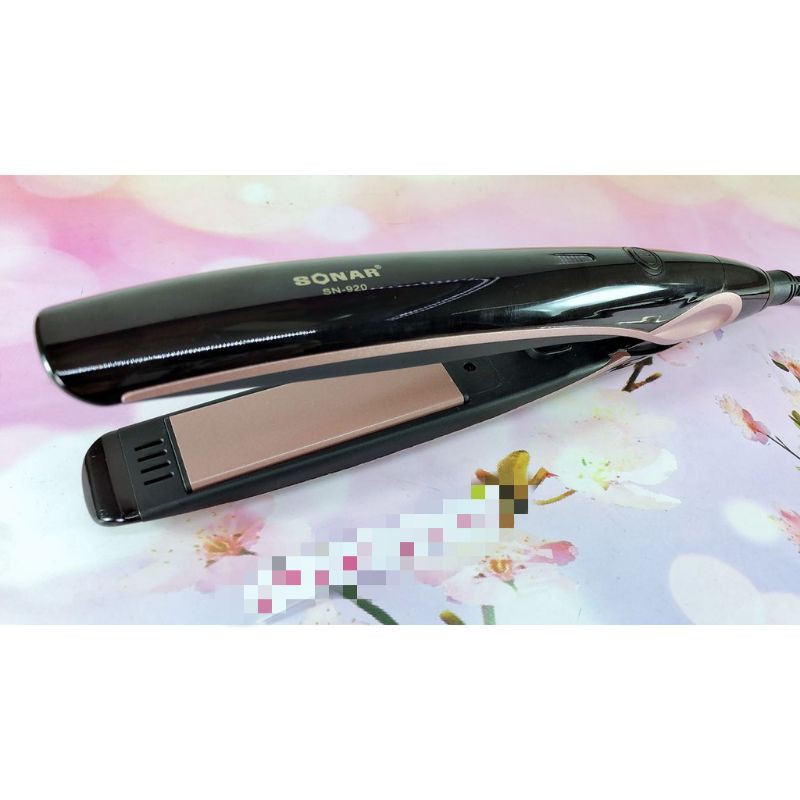 Catokan Sonar SN-920 ,Catok 2in1 LURUS &amp; CURLY 100% ORIGINAL , Design//Alat pelurus rambut