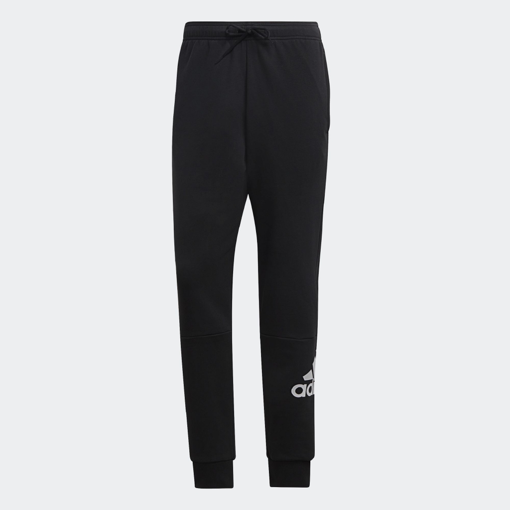 adidas NOT SPORTS SPECIFIC Celana Panjang Must Haves French Terry Badge of Sport Pria Hitam DQ1445